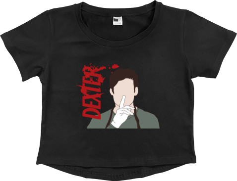 Women's Cropped Premium T-Shirt - Dexter Morgan - Mfest