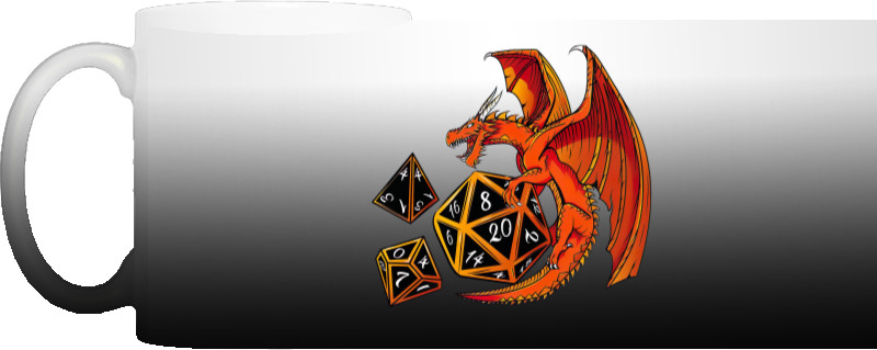 Dice Dragon - D20, D4, D10