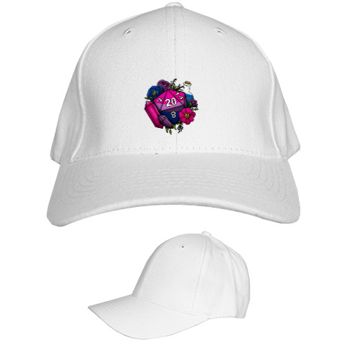 Kids' Baseball Cap 6-panel - DnD d20 - Mfest