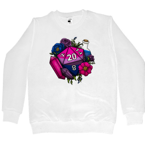 Women's Premium Sweatshirt - DnD d20 - Mfest