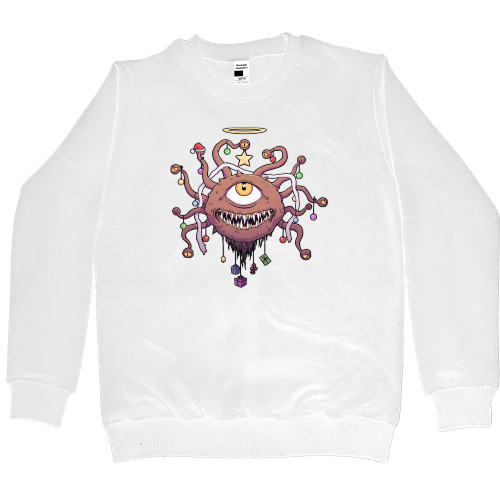 Women's Premium Sweatshirt - DnD Beholder Christmas Tree - Mfest