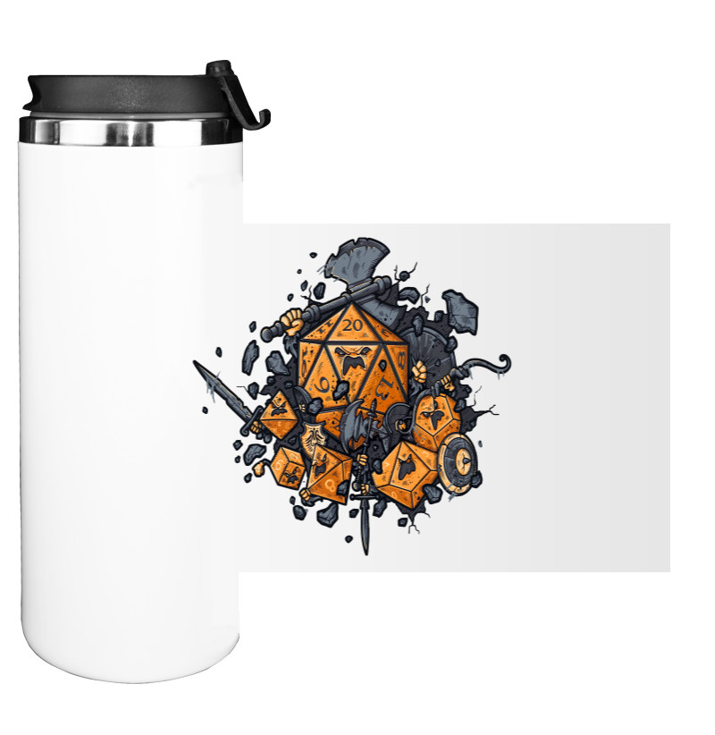 Water Bottle on Tumbler - DnD - Mfest