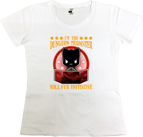 Women's Premium T-Shirt - I'm the dungeon meowster - Mfest