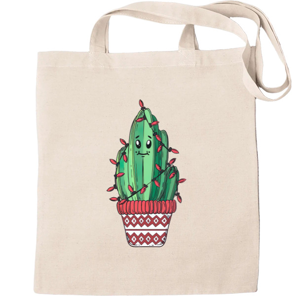 Tote Bag - Кактус Санта 4 - Mfest