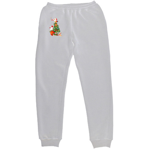 Women's Sweatpants - Дед мороз с подарками - Mfest