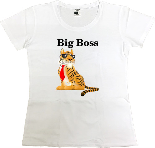 Women's Premium T-Shirt - Big boss - Mfest