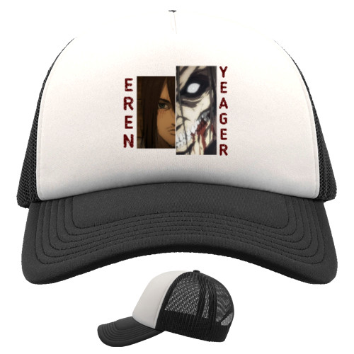 Trucker Cap - Эрен Йегер - Mfest