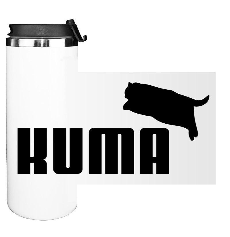 Water Bottle on Tumbler - Kuma - Mfest