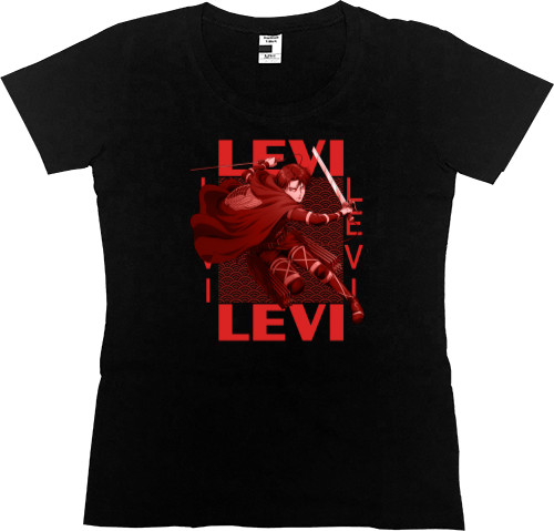 Women's Premium T-Shirt - Levi ackerman 2 - Mfest