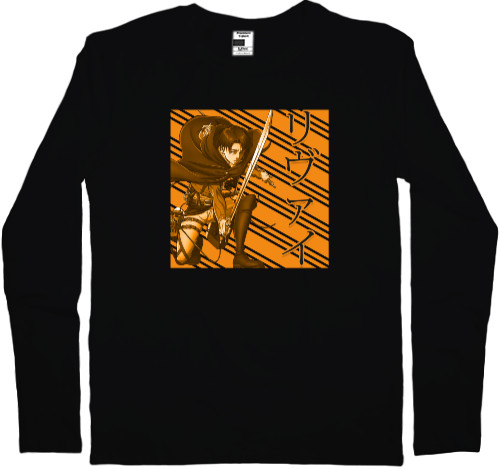 Men's Longsleeve Shirt - Levi ackerman 3 - Mfest