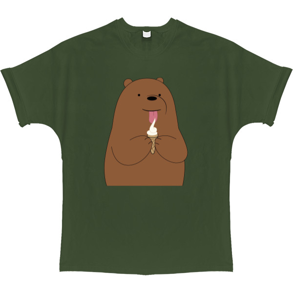 T-shirt Oversize - Grizzly bear - Mfest