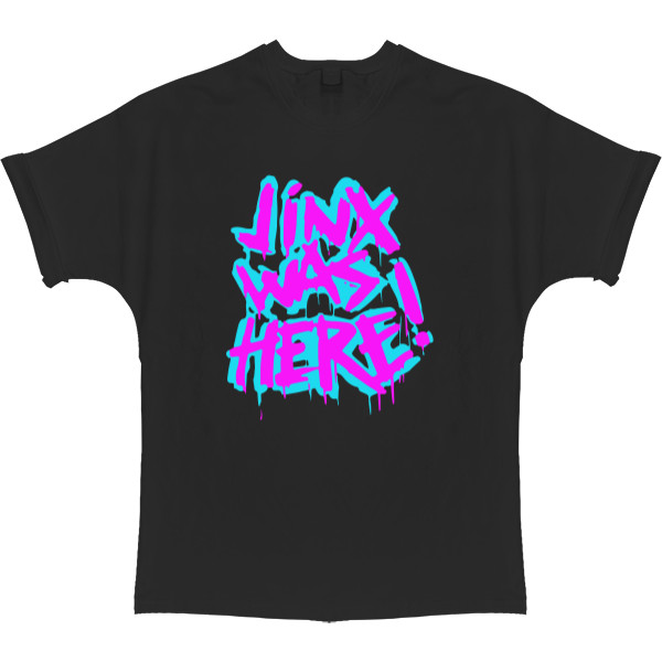 T-shirt Oversize - Jinx was here - Mfest