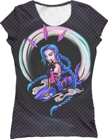 Women's T-Shirt 3D - Jinx 2 - Mfest