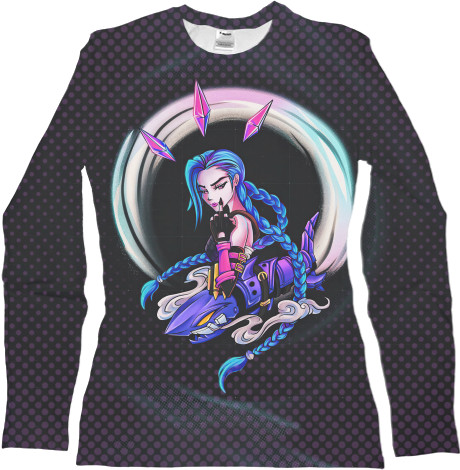 Women's Longsleeve Shirt 3D - Jinx 2 - Mfest