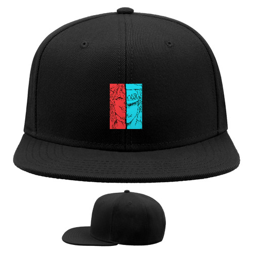 Snapback Baseball Cap - Дио и Джотаро - Mfest