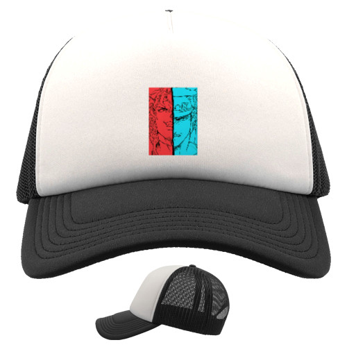 Kids' Trucker Cap - Дио и Джотаро - Mfest