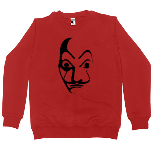 Men’s Premium Sweatshirt - Бумажный дом маска - Mfest