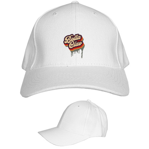 Kids' Baseball Cap 6-panel - Bella chao - Mfest