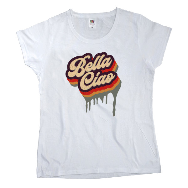 Women's T-shirt Fruit of the loom - Bella chao - Mfest