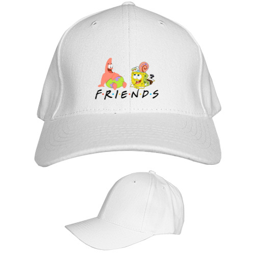 Kids' Baseball Cap 6-panel - Губка боб friends - Mfest