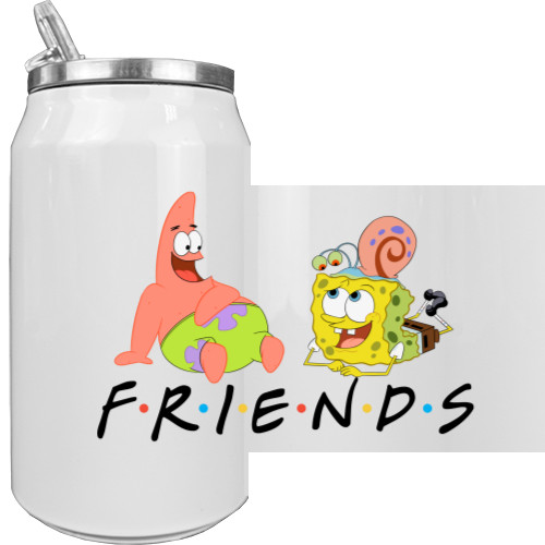 Aluminum Can - Губка боб friends - Mfest