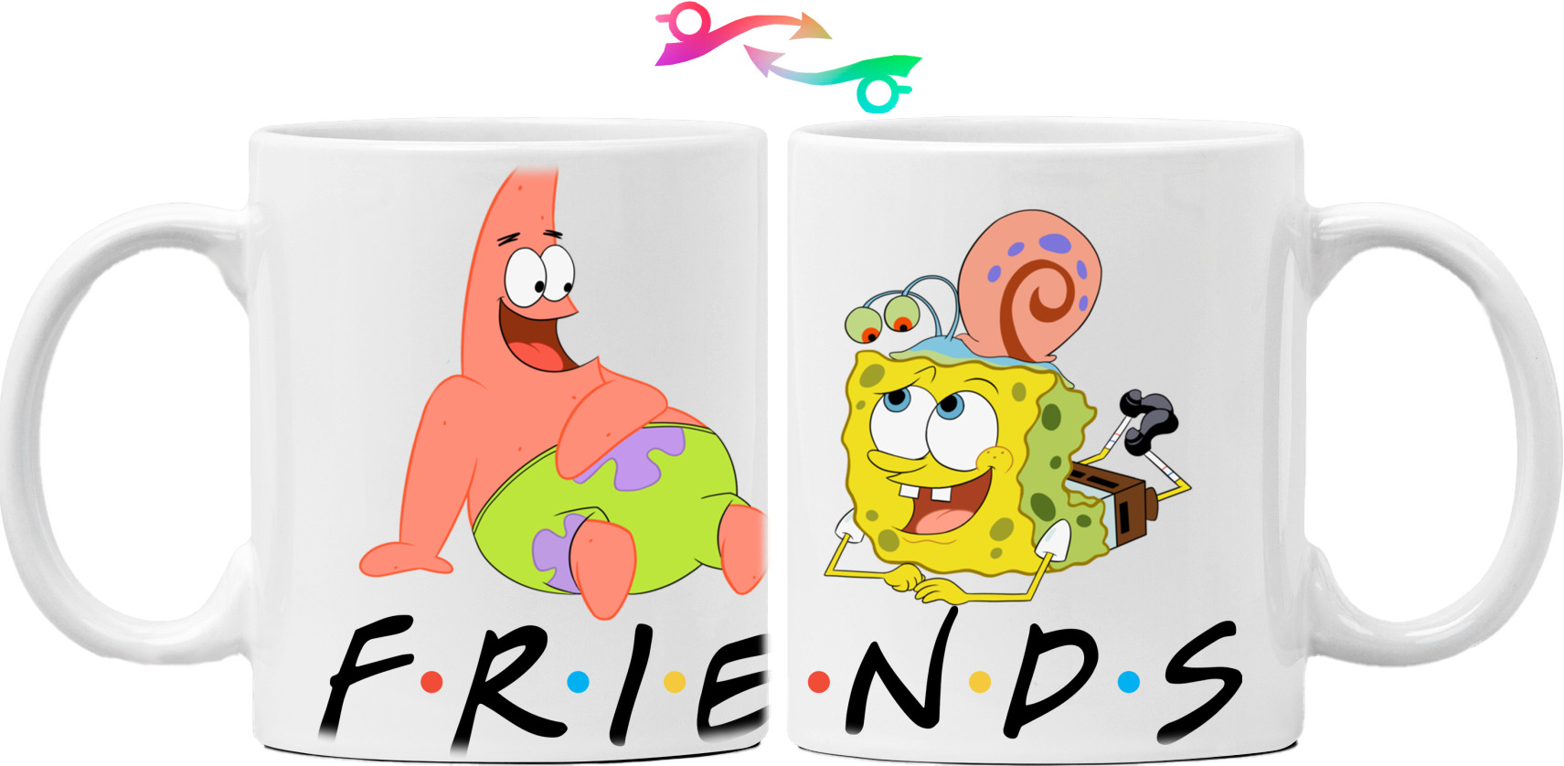 Mug - Губка боб friends - Mfest