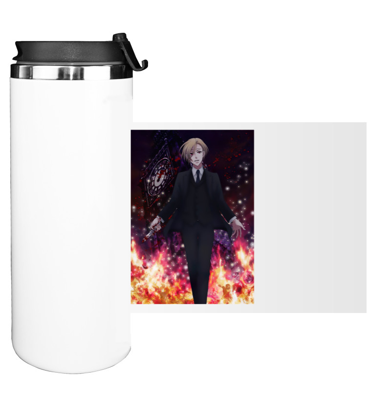 Water Bottle on Tumbler - Moriarty the patriot 2 - Mfest