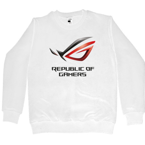 Women's Premium Sweatshirt - Логотип  Republic of Gamers - Mfest