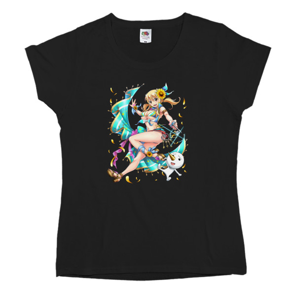 Women's T-shirt Fruit of the loom - Люси Хартфилия - Mfest