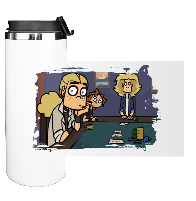 Water Bottle on Tumbler - Metal Family - Mfest