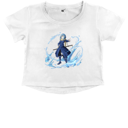 Kids' Premium Cropped T-Shirt - Римуру Тэмпест - Mfest