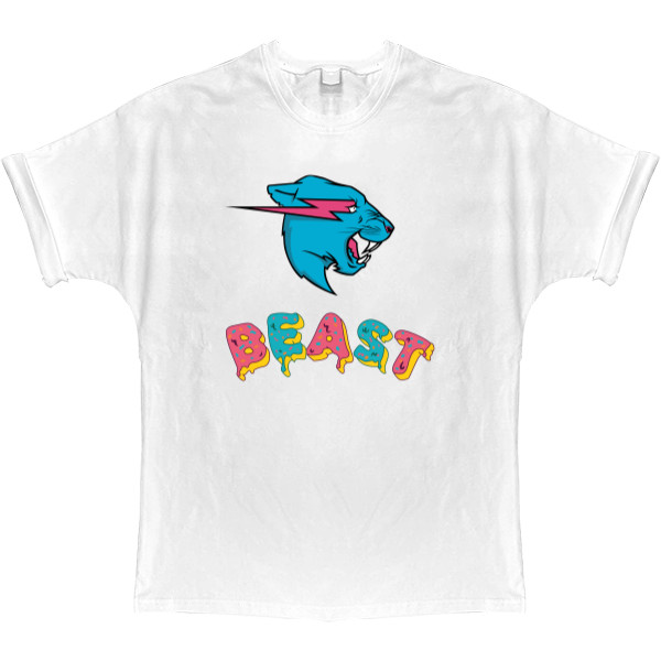 T-shirt Oversize - MrBeast - Mfest