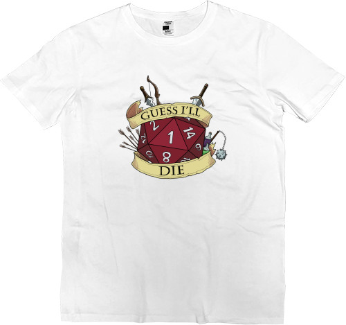 Kids' Premium T-Shirt - Dungeons and Dragons Guess I'll Die - Mfest