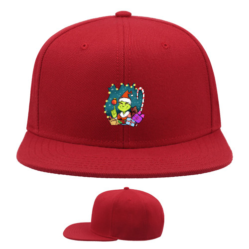 Snapback Baseball Cap - Новогодний Гринч - Mfest