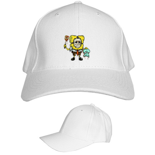 Kids' Baseball Cap 6-panel - Губка Боб Хоррор - Mfest