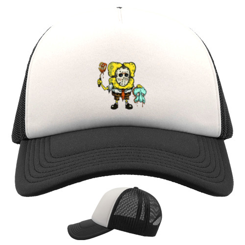 Kids' Trucker Cap - Губка Боб Хоррор - Mfest