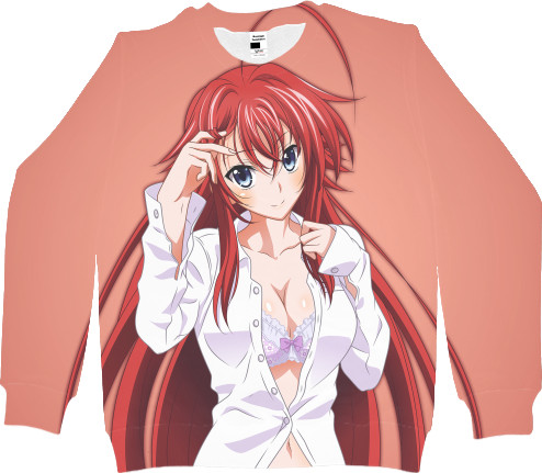 Men's Sweatshirt 3D - Rias Gremory - Mfest