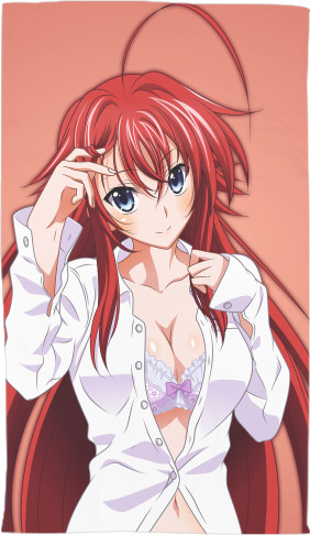 Towel 3D - Rias Gremory - Mfest