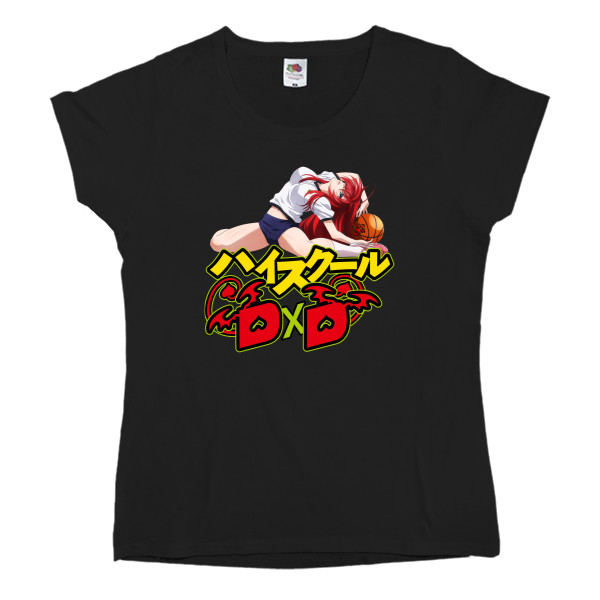 Women's T-shirt Fruit of the loom - Высшая школа DxD - Mfest