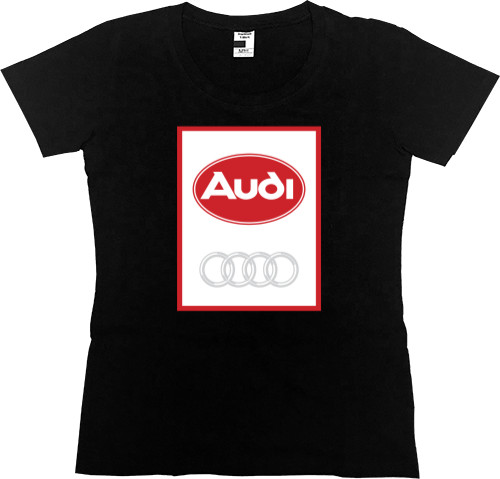 Women's Premium T-Shirt - AUDI  3 - Mfest