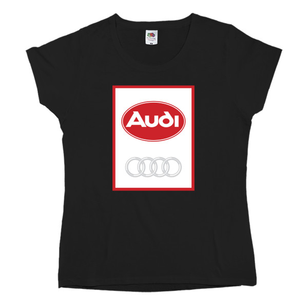 Women's T-shirt Fruit of the loom - AUDI  3 - Mfest