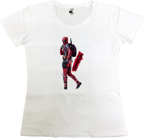 Deadpool - Women's Premium T-Shirt - Дэдпул - Mfest