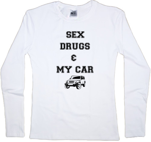 Women's Longsleeve Shirt - My car - Mfest