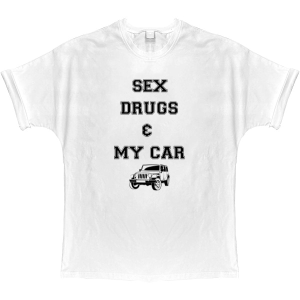 T-shirt Oversize - My car - Mfest