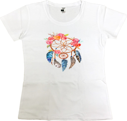 Women's Premium T-Shirt - Ловец снов 2 - Mfest