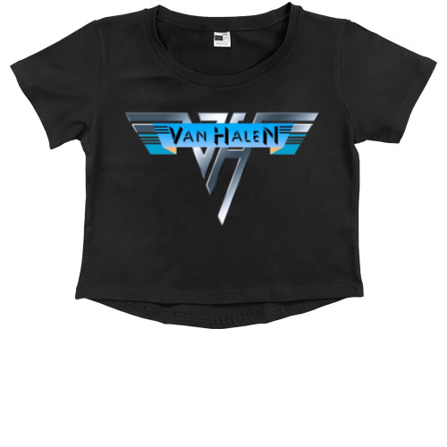 Kids' Premium Cropped T-Shirt - Van Halen - Mfest