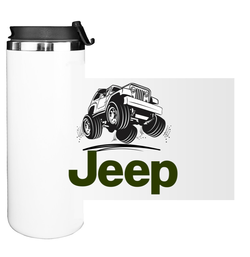 Water Bottle on Tumbler - Jeep 2 - Mfest