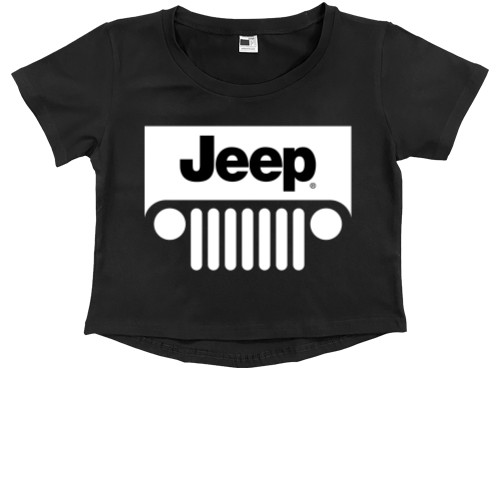 Kids' Premium Cropped T-Shirt - Jeep - Mfest