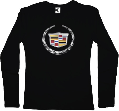 Women's Longsleeve Shirt - Cadillac лого - Mfest