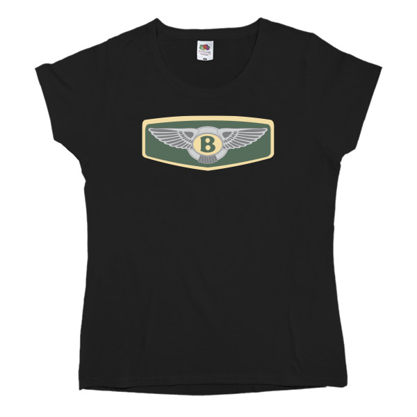 Women's T-shirt Fruit of the loom - Bentley Motors Logo - Mfest